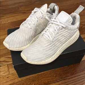 Adidas Cream Running Shoes. Size11